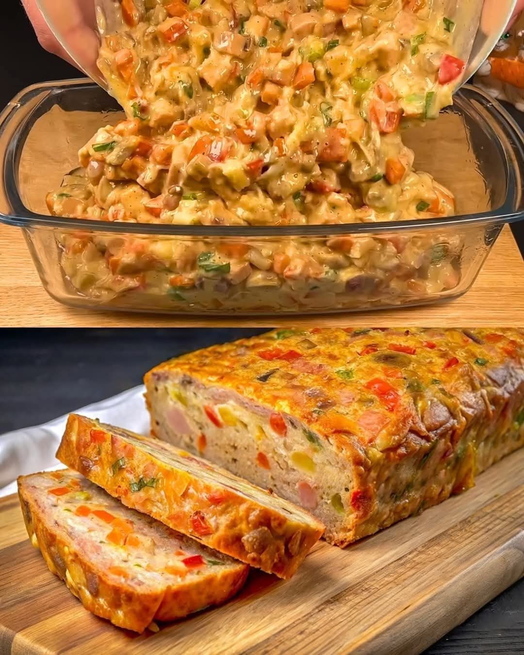 simple and delicious vegetable dish with ham 482323740_1397434271622329_8392513965349152324_n