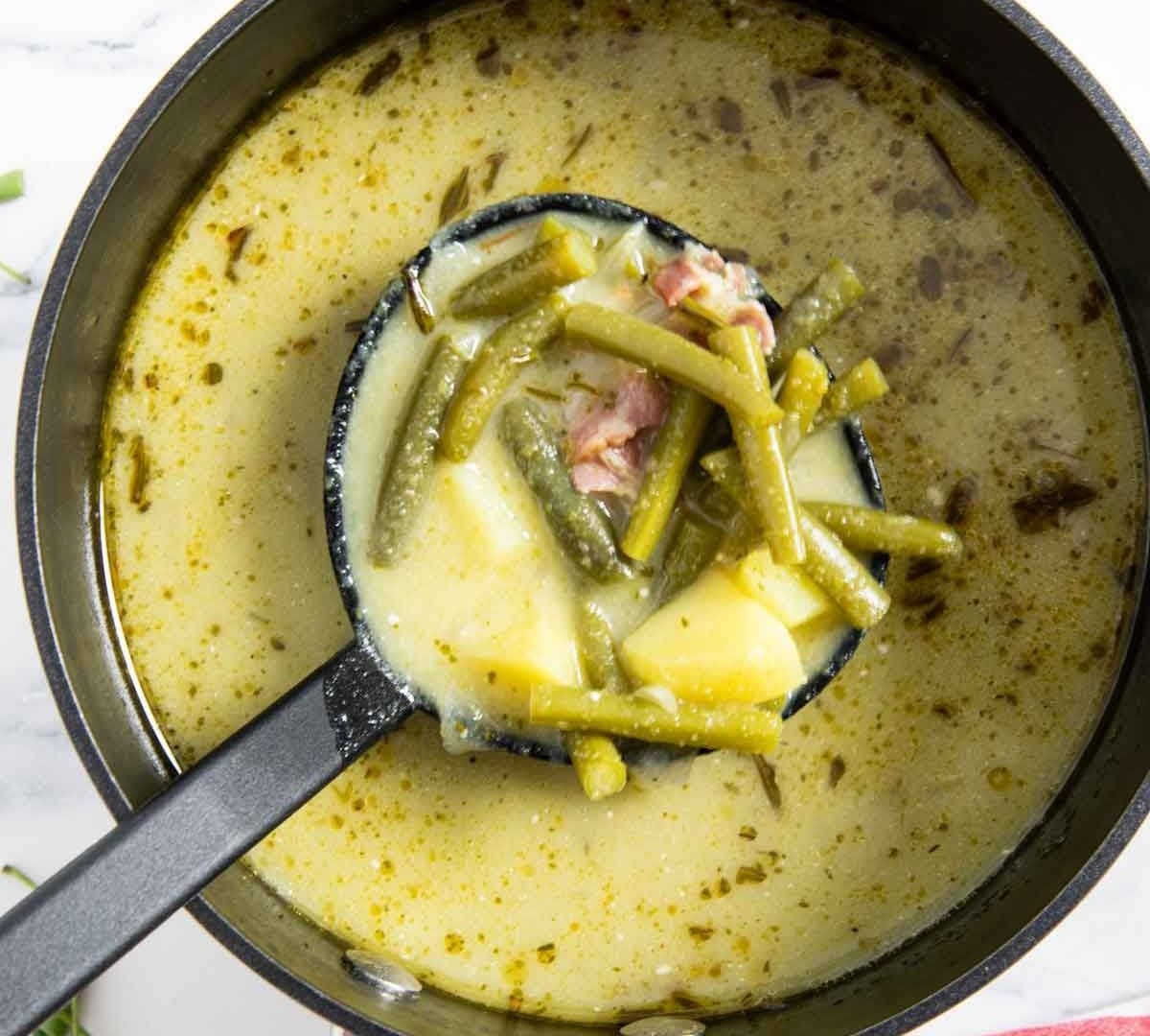 Hungarian Green Bean Soup (Zöldbabfőzelék / Zöldbableves) a1ad2432500e09cfc237aba4b0b68531